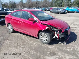 2013 Hyundai Accent GLS with VIN KMHCT4AE0DU272919, listed as a IAAI auction lot 41801494 with 172,069 mi miles. Bid and sale history available at carsss.com. Image 1.