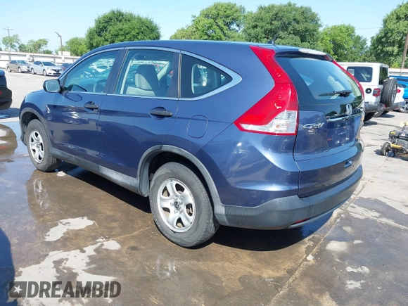 2014 Honda CR-V LX with VIN 2HKRM4H3XEH694479, listed as a IAAI auction lot 41992465 with 134,438 mi miles and . Bid and sale history available at carsss.com. Image 3.