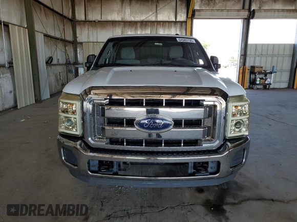 2011 Ford F-250 XL with VIN 1FT7W2AT2BEC57538, listed as a Copart auction lot 64505735 with 153,584 mi miles and Salvage title. Bid and sale history available at DreamBid. Image 5.