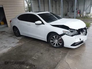 2015 Acura TLX with VIN 19UUB1F38FA017524, listed as a IAAI auction lot 41655481 with Not Provided miles and . Bid and sale history available at carsss.com. Image 1.