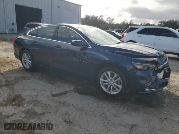 2017 Chevrolet Malibu LT with VIN 1G1ZE5ST6HF143517, listed as a Copart auction lot 79897254 with 98,008 mi miles and Salvage Title. Bid and sale history available at DreamBid. Image 4.