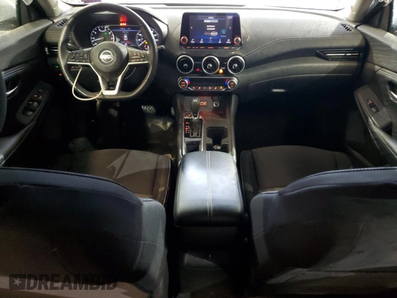2020 Nissan Sentra SV with VIN 3N1AB8CV6LY300336, listed as a Copart auction lot 47751475 with 126,789 mi miles and Salvage Title. Bid and sale history available at carsss.com. Image 8.