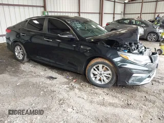 2019 Kia Optima LX with VIN 5XXGT4L3XKG279266, listed as a IAAI auction lot 42392600 with 88,654 mi miles and . Bid and sale history available at DreamBid. Image 1.