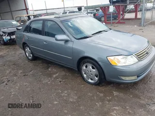 2003 Toyota Avalon XL z VIN 4T1BF28B93U322945, wystawiony jako IAAI lot #42313479 z przebiegiem 255 597 mil mil oraz . Historia ofert i sprzedaży dostępna na DreamBid. Obrazek 1.