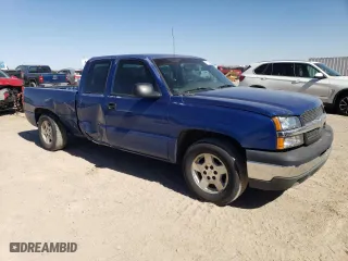 2003 Chevrolet Silverado 1500 Work Truck with VIN 1GCEC19X63Z318143, listed as a Copart auction lot 47134495 with 98,653 mi miles and Salvage Title. Bid and sale history available at carsss.com. Image 4.