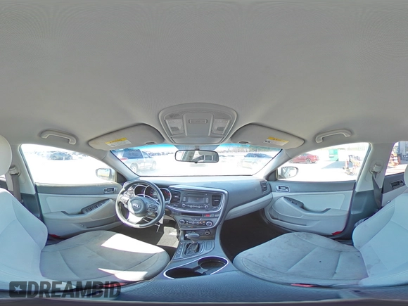 2014 Kia Optima LX with VIN 5XXGM4A75EG299240, listed as a Copart auction lot 52168545 with 140,196 mi miles and Salvage Title. Bid and sale history available at carsss.com. Image 14.