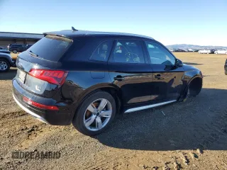 2018 Audi Q5 Premium with VIN WA1ANAFY2J2150488, listed as a Copart auction lot 81384734 with 115,333 mi miles and Salvage Title. Bid and sale history available at carsss.com. Image 3.