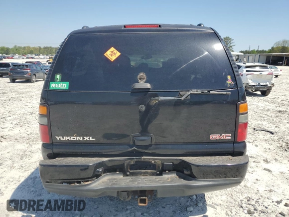 2006 GMC Yukon XL with VIN 1GKFK66U46J165428, listed as a Copart auction lot 52756205 with Not provided miles and Salvage title. Bid and sale history available at DreamBid. Image 6.