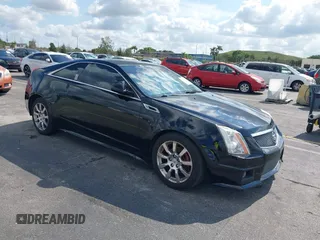 2013 Cadillac CTS Coupe Premium with VIN 1G6DS1E34D0119229, listed as a IAAI auction lot 41496828 with 88,610 mi miles. Bid and sale history available at carsss.com. Image 1.