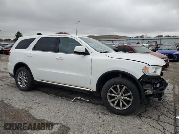 2018 Dodge Durango Special Service with VIN 1C4SDJFT4JC409090, listed as a Copart auction lot 74636664 with Not provided miles and Salvage title. Bid and sale history available at DreamBid. Image 4.