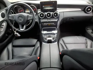 2017 Mercedes-Benz C 300 with VIN 55SWF4KB0HU207207, listed as a Copart auction lot 49957165 with 128,013 mi miles and Salvage title. Bid and sale history available at DreamBid. Image 8.