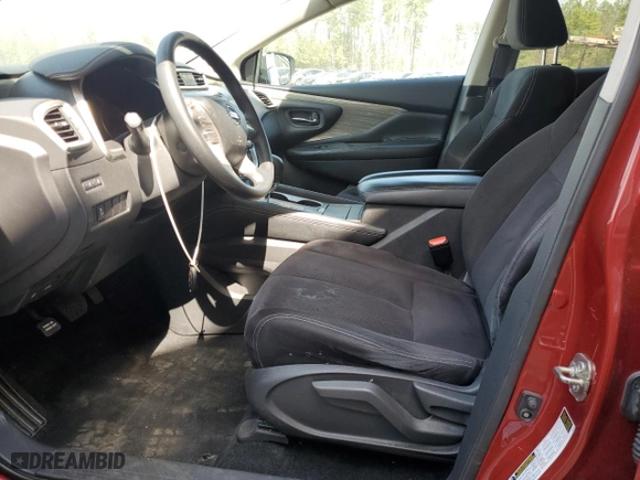 2016 Nissan Murano S with VIN 5N1AZ2MH7GN160195, listed as a Copart auction lot 47501245 with 201,155 mi miles and Salvage Title. Bid and sale history available at carsss.com. Image 7.