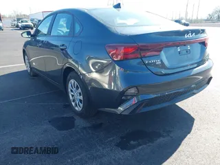 2023 Kia Forte LXS with VIN 3KPF24AD0PE508080, listed as a IAAI auction lot 41838744 with 19,933 mi miles. Bid and sale history available at carsss.com. Image 3.