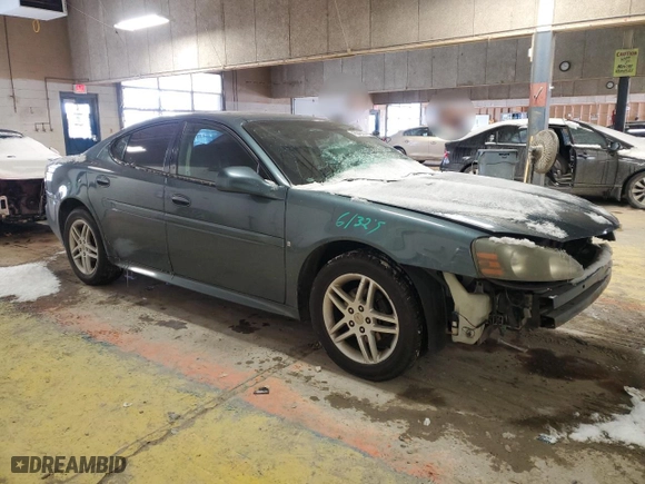 2007 Pontiac Grand Prix GT with VIN 2G2WR554271108356, listed as a Copart auction lot 45946225 with 222,851 mi miles and Salvage Title. Bid and sale history available at carsss.com. Image 4.