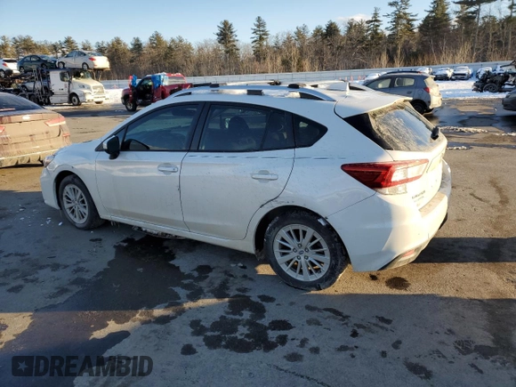 2017 Subaru Impreza Premium with VIN 4S3GTAD68H3732039, listed as a Copart auction lot 44581315 with 104,388 mi miles and Salvage title. Bid and sale history available at DreamBid. Image 2.