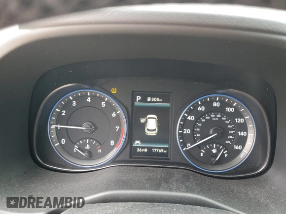 2021 Hyundai Kona Night Edition with VIN KM8K6CA54MU686606, listed as a Copart auction lot 41021354 with 17,769 mi miles and Salvage Title. Bid and sale history available at DreamBid. Image 9.
