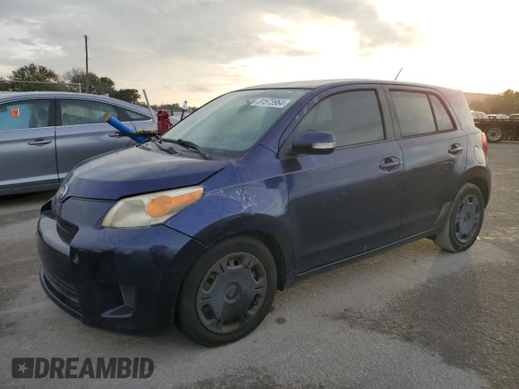 2009 Scion xD with VIN JTKKU10429J036276, listed as a Copart auction lot 81573964 with 212,233 mi miles and Salvage Title. Bid and sale history available at carsss.com. Image 1.