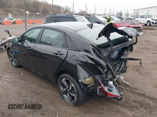 2023 Hyundai Elantra SEL with VIN 5NPLS4AG4PH105597, listed as a IAAI auction lot 41723764 with 33,967 mi miles and . Bid and sale history available at DreamBid. Image 3.