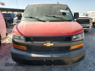 2018 Chevrolet Express Cargo Van with VIN 1GCWGAFPXJ1342146, listed as a Copart auction lot 74433064 with 107,698 mi miles and Salvage Title. Bid and sale history available at carsss.com. Image 5.