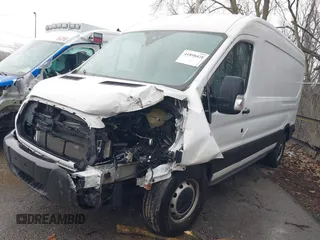 2019 Ford Transit with VIN 1FTYR2CM1KKA10613, listed as a IAAI auction lot 41898428 with 442,144 mi miles. Bid and sale history available at carsss.com. Image 17.