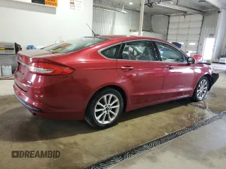 2017 Ford Fusion SE with VIN 3FA6P0HDXHR102646, listed as a Copart auction lot 62230085 with 115,915 mi miles and Salvage title. Bid and sale history available at DreamBid. Image 3.