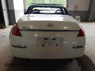 2008 Nissan 350Z Enthusiast with VIN JN1BZ36A18M850792, listed as a Copart auction lot 57545724 with Not Provided miles and Salvage Title. Bid and sale history available at DreamBid. Image 6.