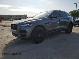2018 Jaguar F-Pace 20d Prestige with VIN SADCK2FN6JA240059, listed as a Copart auction lot 55616185 with 74,069 mi miles and Clean Title. Bid and sale history available at DreamBid. Image 1.