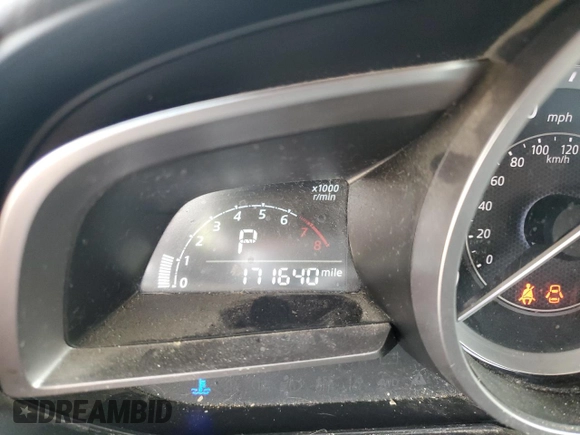 2016 Mazda CX-3 Sport with VIN JM1DKFB77G0132143, listed as a Copart auction lot 52947545 with 171,640 mi miles and Salvage Title. Bid and sale history available at DreamBid. Image 9.