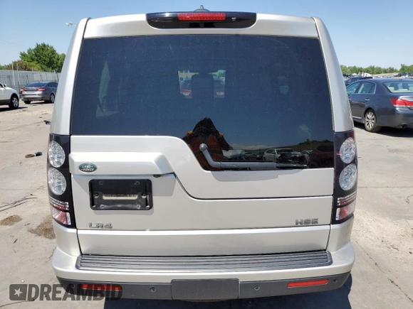 2015 Land Rover LR4 HSE with VIN SALAG2V6XFA744841, listed as a Copart auction lot 61639505 with 77,218 mi miles and Salvage title. Bid and sale history available at DreamBid. Image 6.