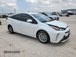 2022 Toyota Prius LE z VIN JTDL9MFU9N3034254, wystawiony jako Copart lot #56957375 z przebiegiem 83 463 mil mil oraz Szkoda całkowita • Salvage title. Historia ofert i sprzedaży dostępna na DreamBid. Obrazek 4.