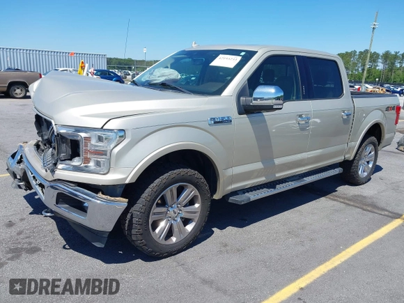 2018 Ford F-150 XL with VIN 1FTEW1E54JFE36153, listed as a IAAI auction lot 42193233 with 96,074 mi miles and . Bid and sale history available at DreamBid. Image 2.
