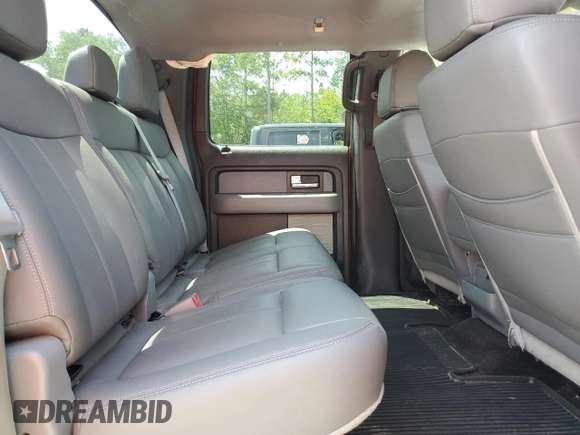 2014 Ford F-150 XL with VIN 1FTEW1CMXEFA90254, listed as a Copart auction lot 61789495 with 126,489 mi miles and Salvage title. Bid and sale history available at DreamBid. Image 10.