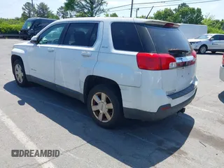 2013 GMC Terrain SLE with VIN 2GKALMEK0D6112781, listed as a IAAI auction lot 42039012 with 208,888 mi miles. Bid and sale history available at carsss.com. Image 3.