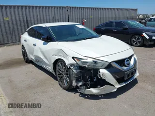 2016 Nissan Maxima SV with VIN 1N4AA6AP6GC903638, listed as a IAAI auction lot 42180421 with 124,586 mi miles and . Bid and sale history available at DreamBid. Image 6.
