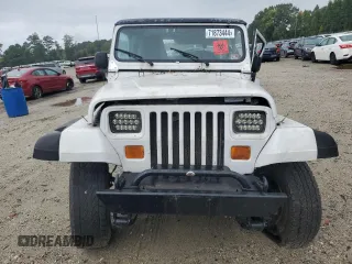 1995 Jeep Wrangler S with VIN 1J4FY19P3SP252810, listed as a Copart auction lot 71873444 with 0 mi miles and Salvage Title. Bid and sale history available at carsss.com. Image 5.