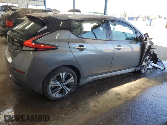 2021 Nissan LEAF SL Plus с VIN 1N4BZ1DV7MC555936, выставлен на аукционе Copart как лот 57042365 с пробегом 50 727 миль миль и Чистый • Clean title. История ставок и продаж доступна на DreamBid. Изображение 3.