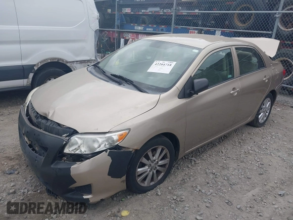 2009 Toyota Corolla with VIN 1NXBU40EX9Z127288, listed as a IAAI auction lot 42204718 with 140,000 mi miles and . Bid and sale history available at DreamBid. Image 2.
