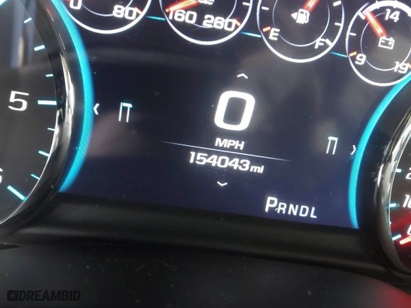 2018 Chevrolet Tahoe Premier with VIN 1GNSCCKC1JR305097, listed as a IAAI auction lot 41233962 with 154,043 mi miles. Bid and sale history available at carsss.com. Image 16.