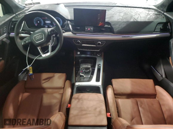 2024 Audi Q5 Sportback S line Prestige with VIN WA16AAFY1R2035846, listed as a Copart auction lot 56561145 with 11,118 mi miles and Salvage title. Bid and sale history available at DreamBid. Image 8.