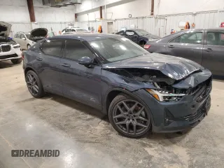 2024 Polestar 2 with VIN YSMFD3KA1RL238901, listed as a Copart auction lot 88123335 with 1,267 mi miles and Salvage Title. Bid and sale history available at DreamBid. Image 4.