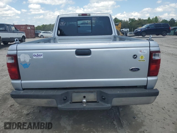 2002 Ford Ranger XLT Appearance with VIN 1FTYR44E72PA56923, listed as a Copart auction lot 50616385 with 107,974 mi miles and Salvage Title. Bid and sale history available at carsss.com. Image 6.