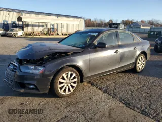 2013 Audi A4 Premium z VIN WAUDFAFLXDN044164, wystawiony jako Copart lot #79114074 z przebiegiem 120 405 mil mil oraz Szkoda całkowita • Salvage title. Historia ofert i sprzedaży dostępna na DreamBid. Obrazek 1.