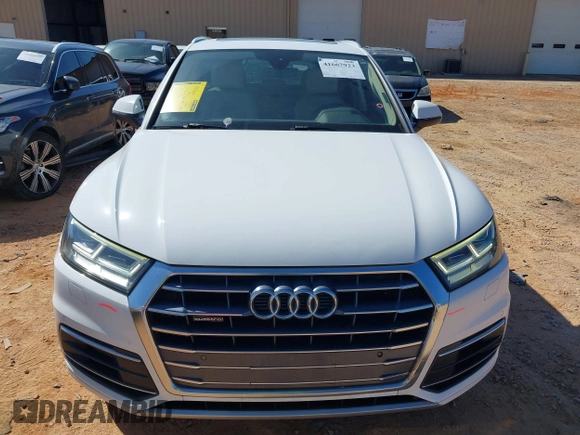 2018 Audi Q5 Premium Plus with VIN WA1BNAFYXJ2079819, listed as a IAAI auction lot 41667923 with 123,319 mi miles. Bid and sale history available at carsss.com. Image 12.