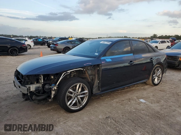 2017 Audi A4 Season of Audi ultra Premium with VIN WAUKMAF49HN051392, listed as a Copart auction lot 85271994 with 72,627 mi miles and Clean Title. Bid and sale history available at carsss.com. Image 1.