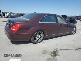 2010 Mercedes-Benz S S 400 Hybrid with VIN WDDNG9FBXAA303934, listed as a Copart auction lot 52400185 with 48,188 mi miles and Clean Title. Bid and sale history available at carsss.com. Image 3.