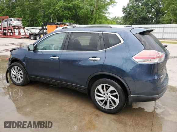 2014 Nissan Rogue SL with VIN 5N1AT2MT3EC769590, listed as a Copart auction lot 51731374 with 138,077 mi miles and Salvage Title. Bid and sale history available at carsss.com. Image 2.