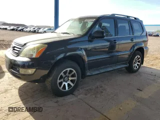 2005 Lexus GX 470 with VIN JTJBT20X450071179, listed as a Copart auction lot 56757415 with 194,709 mi miles and Clean Title. Bid and sale history available at DreamBid. Image 1.