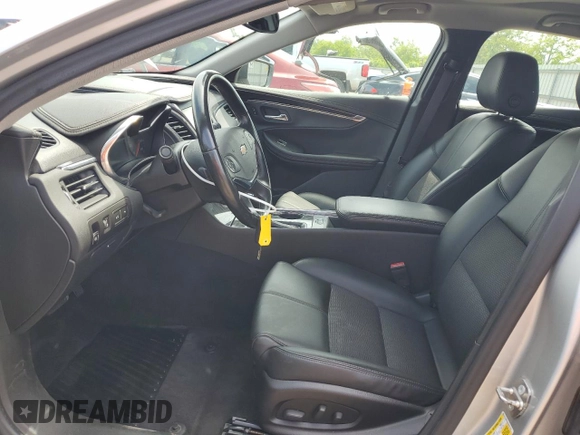 2016 Chevrolet Impala LT with VIN 2G1105SA6G9201725, listed as a Copart auction lot 59634085 with 96,715 mi miles and Salvage title. Bid and sale history available at DreamBid. Image 7.