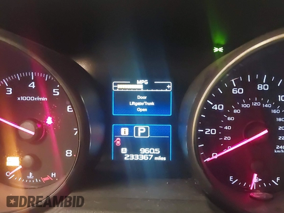 2015 Subaru Legacy 2.5i with VIN 4S3BNAA65F3047907, listed as a IAAI auction lot 42849357 with 233,367 mi miles and . Bid and sale history available at DreamBid. Image 7.