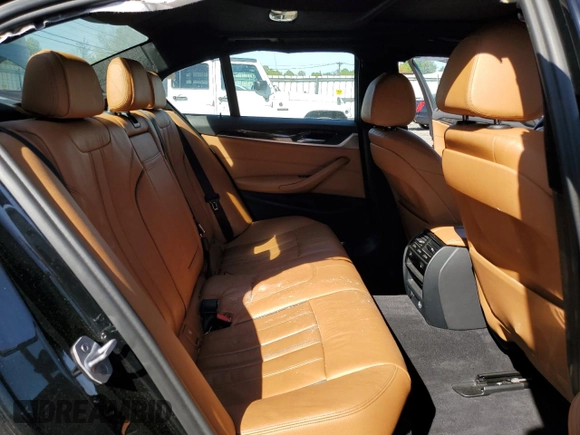 2017 BMW 5 Series 530i xDrive with VIN WBAJA7C30HG904334, listed as a Copart auction lot 54753125 with 71,083 mi miles and Salvage title. Bid and sale history available at DreamBid. Image 10.